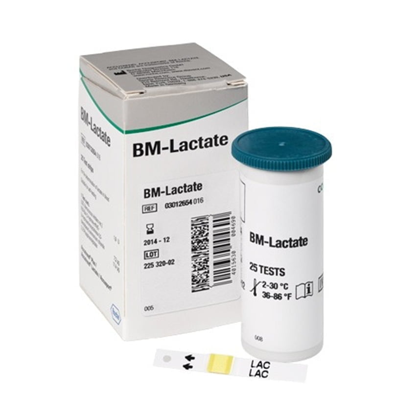Accutrend BM Lactate Laktát/Tejsavszint ellenőrző tesztcsík 25db/doboz