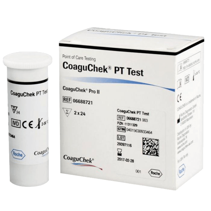 CoaguChek PT Test 2x24 tesztcsík (CoaguChek PRO II készülékhez)