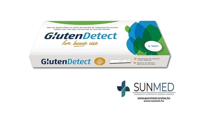 Gluténgyorsteszt GLUTEN DETECT (vizeletteszt önelenőrzésre) 1db