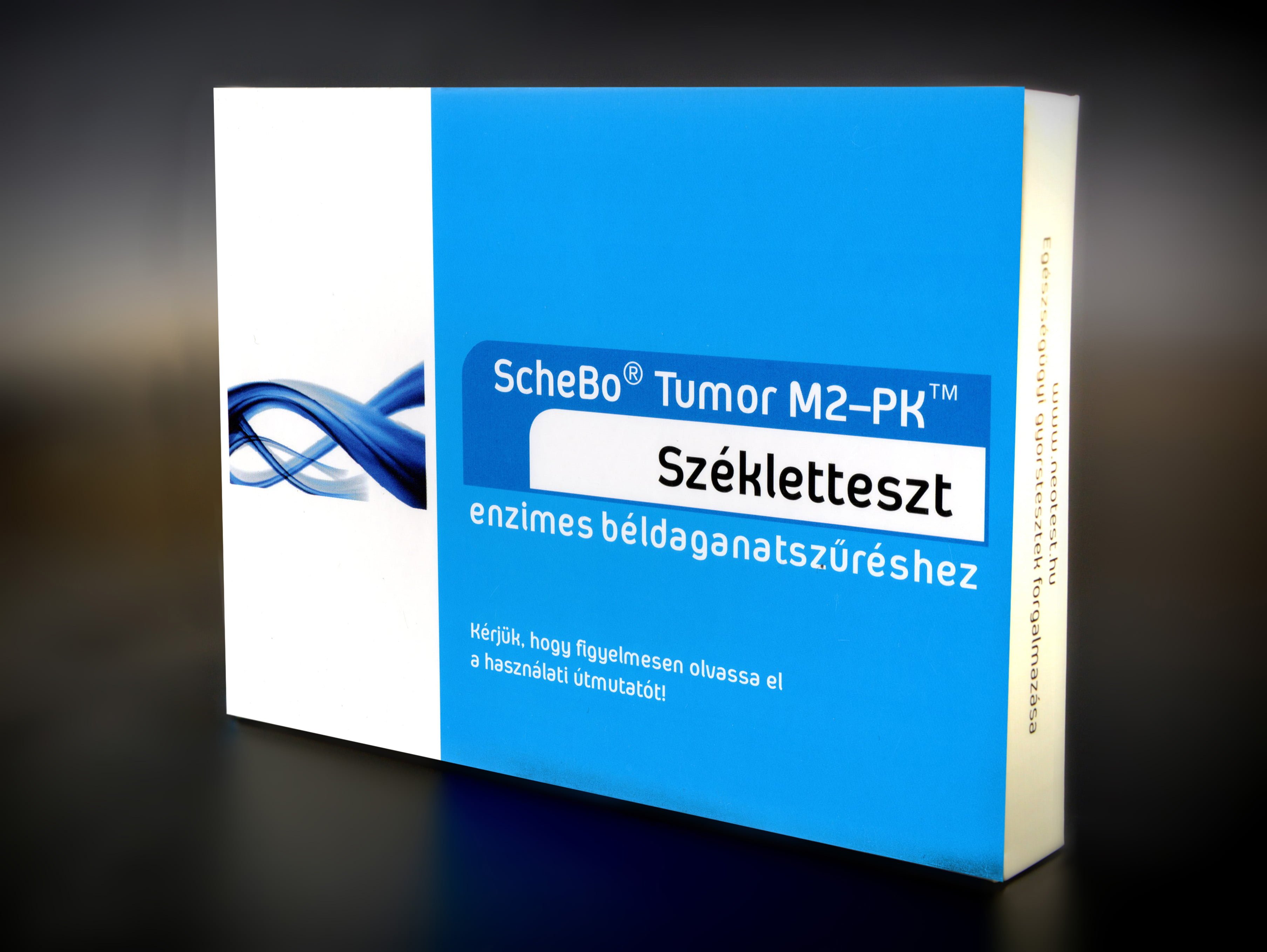 Enzimes béldaganatszűrő székletteszt ScheBo®• Tumor M2-PK