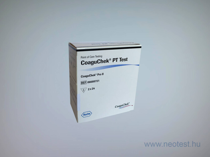 CoaguChek PT Test 2x24 tesztcsík (CoaguChek PRO II készülékhez)