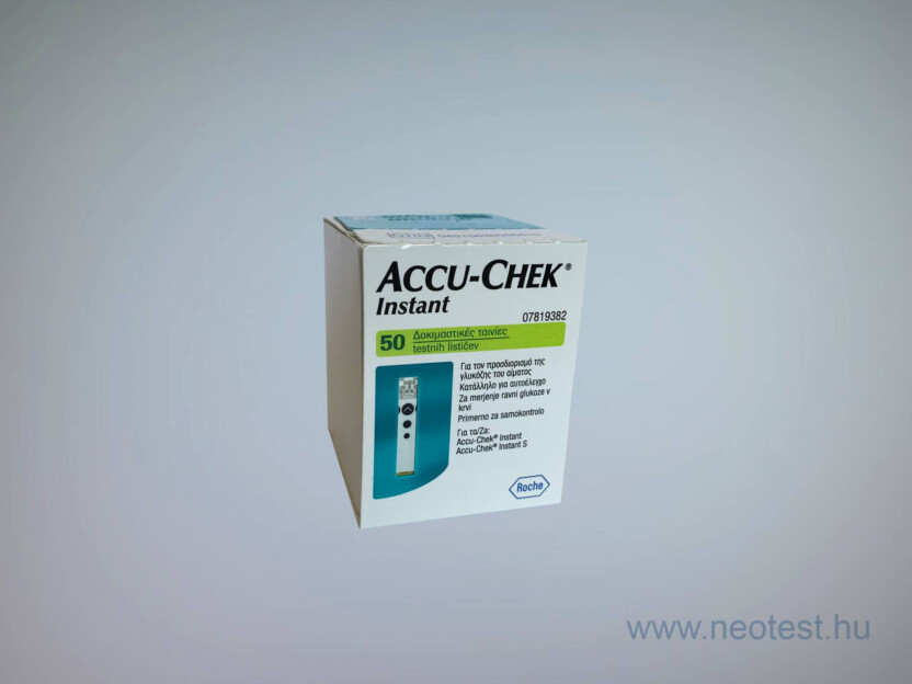 Accu-Chek Instant Kit vércukormérő tesztcsík 50 db/doboz