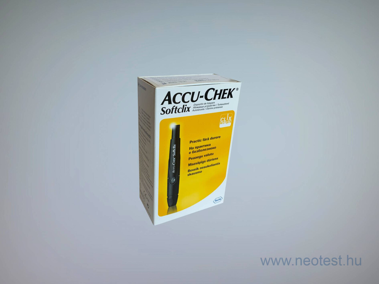 Ujjbegyszúró készlet Accu-Check Softclix (szúró és 25 db lándzsa)