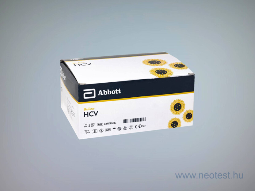 HCV (Hepatitis-C) gyorsteszt -(30x) Abbott- Bioline